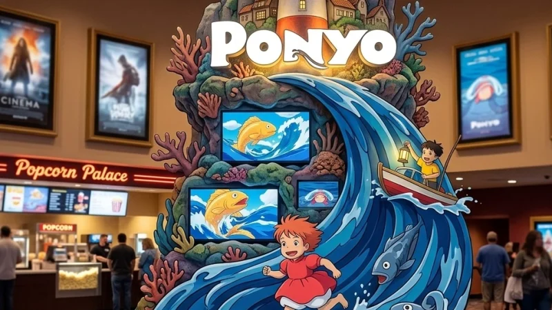 “Ponyo (2008)”: Ketika Ikan Emas Kecil Mengajarkan Kita Arti Cinta Tanpa Syarat