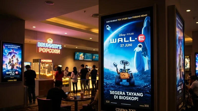 “WALL·E (2008)”: Robot Kecil Penyedot Sampah yang Mengajari Manusia Arti Hidup